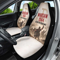 Polish Kotwica Warsaw Uprising 1944 Car Seat Cover 63 Days of Resistance WWII
