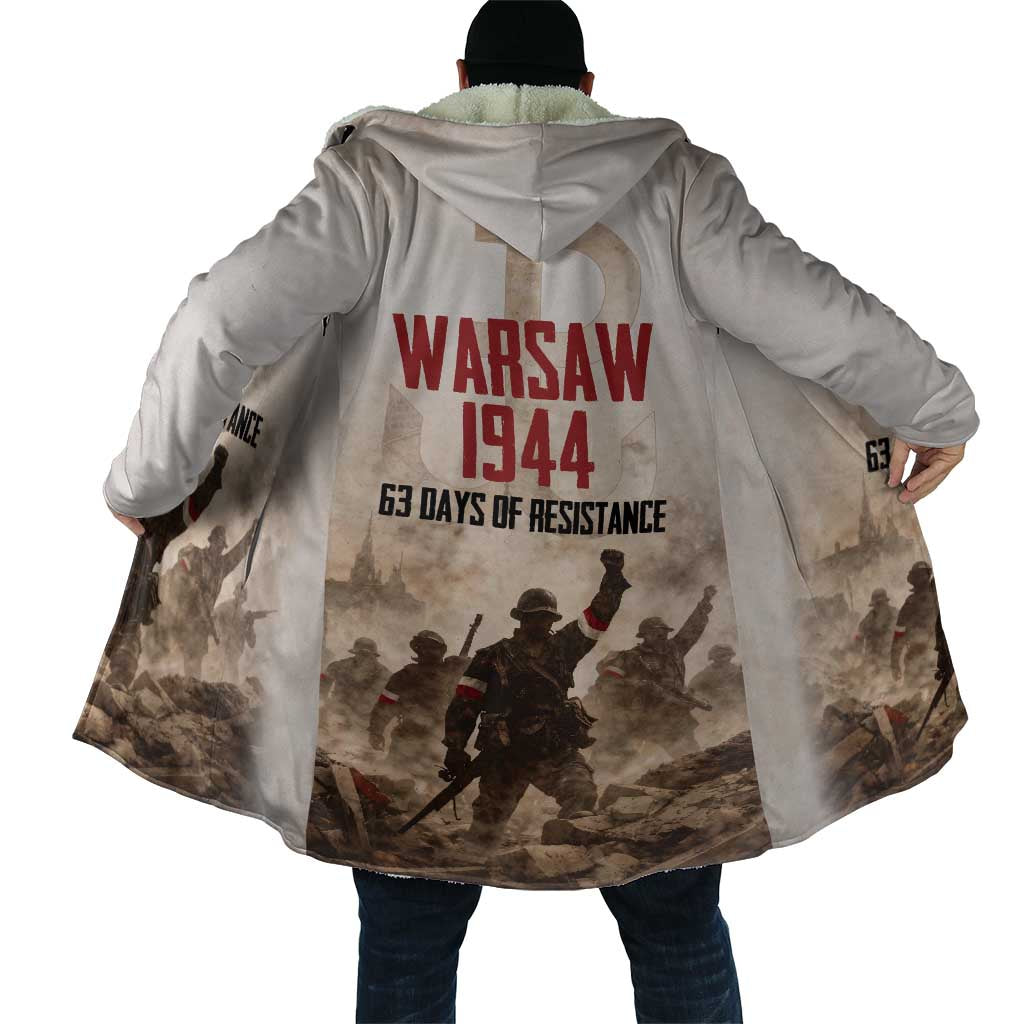 Polish Kotwica Warsaw Uprising 1944 Cloak 63 Days of Resistance WWII