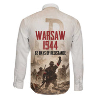 Polish Kotwica Warsaw Uprising 1944 Family Matching Mermaid Dress and Hawaiian Shirt 63 Days of Resistance WWII