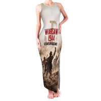Polish Kotwica Warsaw Uprising 1944 Family Matching Tank Maxi Dress and Hawaiian Shirt 63 Days of Resistance WWII