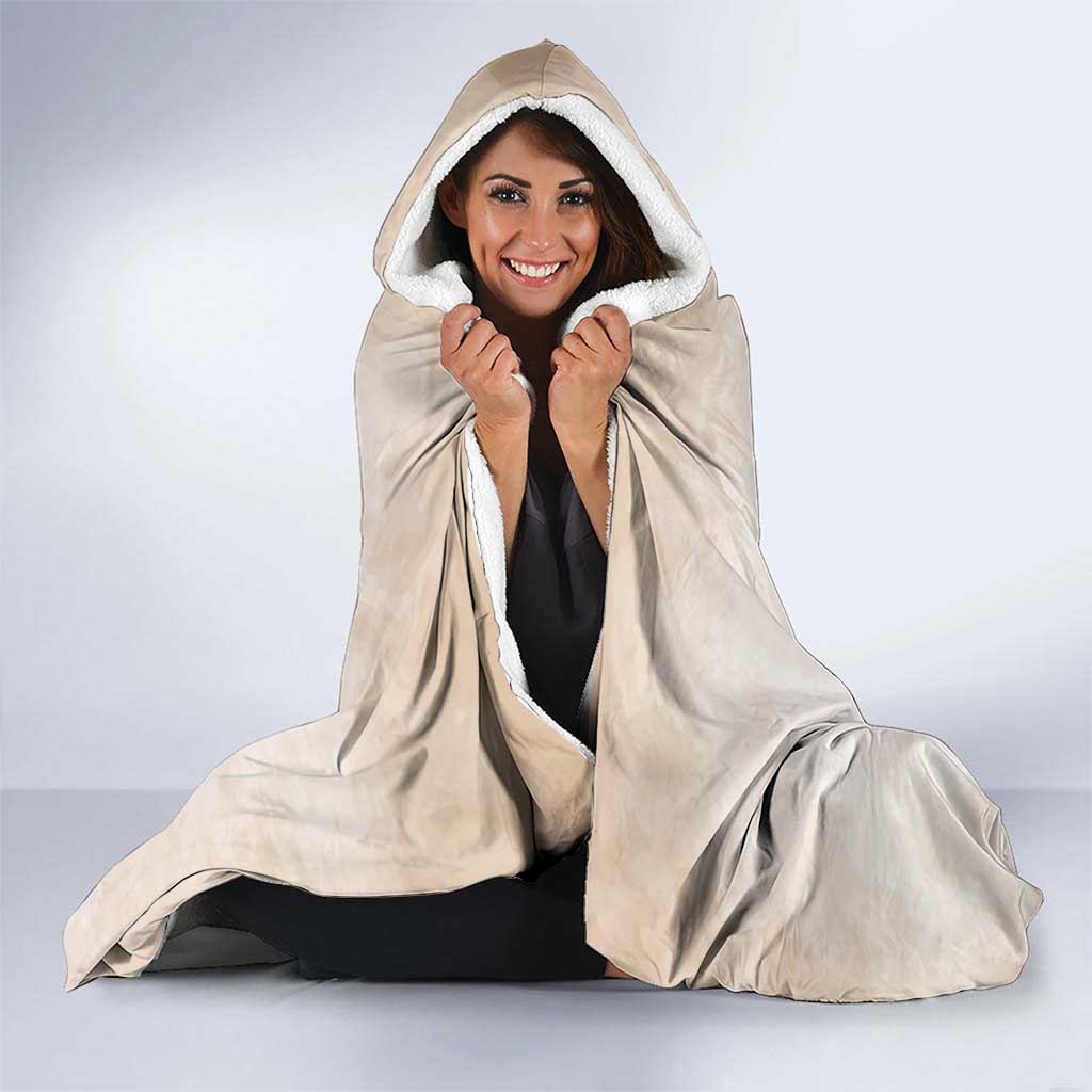 Polish Kotwica Warsaw Uprising 1944 Hooded Blanket 63 Days of Resistance WWII