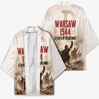 Polish Kotwica Warsaw Uprising 1944 Kimono 63 Days of Resistance WWII