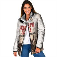 Polish Kotwica Warsaw Uprising 1944 Padded Jacket 63 Days of Resistance WWII
