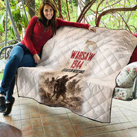 Polish Kotwica Warsaw Uprising 1944 Quilt 63 Days of Resistance WWII