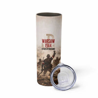 Polish Kotwica Warsaw Uprising 1944 Skinny Tumbler 63 Days of Resistance WWII