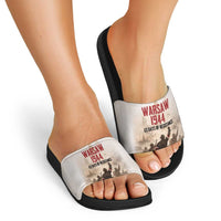 Polish Kotwica Warsaw Uprising 1944 Slide Sandals 63 Days of Resistance WWII