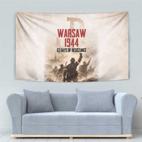 Polish Kotwica Warsaw Uprising 1944 Tapestry 63 Days of Resistance WWII