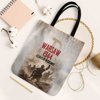 Polish Kotwica Warsaw Uprising 1944 Tote Bag 63 Days of Resistance WWII