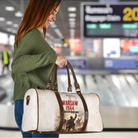 Polish Kotwica Warsaw Uprising 1944 Travel Bag 63 Days of Resistance WWII