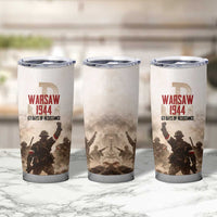 Polish Kotwica Warsaw Uprising 1944 Tumbler Cup 63 Days of Resistance WWII