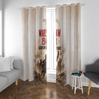 Polish Kotwica Warsaw Uprising 1944 Window Curtain 63 Days of Resistance WWII