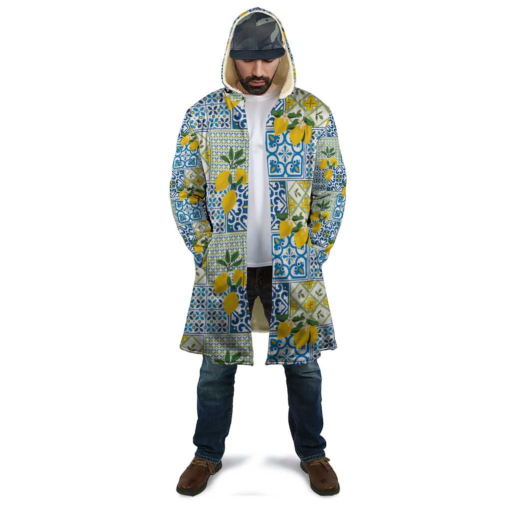 Sicily Italy Lemon Maiolica Cloak Sicilian Citrus Tile Mediterranean Art