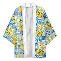Sicily Italy Lemon Maiolica Kimono Sicilian Citrus Tile Mediterranean Art