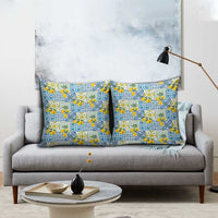 Sicily Italy Lemon Maiolica Pillow Cover Sicilian Citrus Tile Mediterranean Art