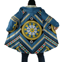 Sicily Italy Carretto Siciliano Cloak Azure Sicilian Cart Wheel Pattern