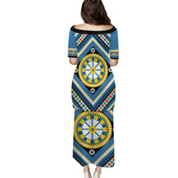 Sicily Italy Carretto Siciliano Puletasi Azure Sicilian Cart Wheel Pattern
