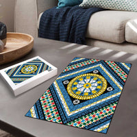Sicily Italy Carretto Siciliano Puzzle Azure Sicilian Cart Wheel Pattern