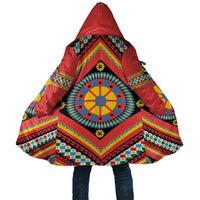 Sicily Italy Carretto Siciliano Cloak Red Sicilian Cart Wheel Pattern