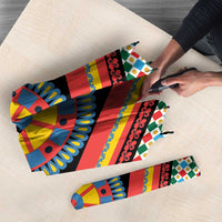 Sicily Italy Carretto Siciliano Umbrella Red Sicilian Cart Wheel Pattern