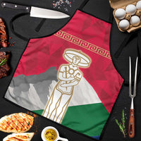 Italy Abruzzo Apron Emblem With Flag Style - Wonder Print Shop