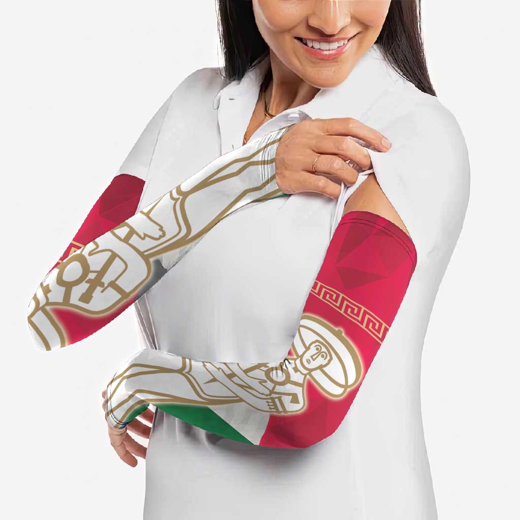 Italy Abruzzo Arm Sleeves Emblem With Flag Style - Wonder Print Shop