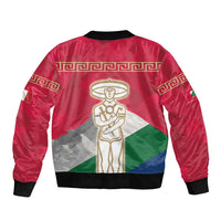 Italy Abruzzo Bomber Jacket Emblem With Flag Style LT19