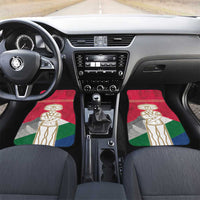 Italy Abruzzo Car Mats Emblem With Flag Style - Wonder Print Shop