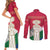 Italy Abruzzo Couples Matching Short Sleeve Bodycon Dress and Long Sleeve Button Shirt Emblem With Flag Style LT19