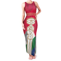 Italy Abruzzo Family Matching Tank Maxi Dress and Hawaiian Shirt Emblem With Flag Style LT19