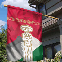 Italy Abruzzo Garden Flag Emblem With Flag Style - Wonder Print Shop