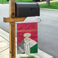 Italy Abruzzo Garden Flag Emblem With Flag Style - Wonder Print Shop