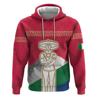 Italy Abruzzo Hoodie Emblem With Flag Style LT19