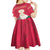 Italy Abruzzo Kid Short Sleeve Dress Emblem With Flag Style LT19