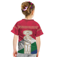 Italy Abruzzo Kid T Shirt Emblem With Flag Style LT19