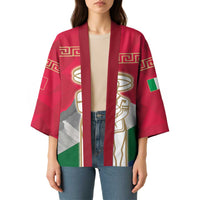 Italy Abruzzo Kimono Emblem With Flag Style - Wonder Print Shop