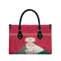 Italy Abruzzo Leather Bag Emblem With Flag Style - Wonder Print Shop