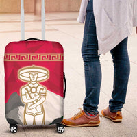 Italy Abruzzo Luggage Cover Emblem With Flag Style - Wonder Print Shop