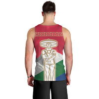 Italy Abruzzo Men Tank Top Emblem With Flag Style LT19