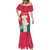 Italy Abruzzo Mermaid Dress Emblem With Flag Style LT19