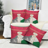 Italy Abruzzo Pillow Cover Emblem With Flag Style - Wonder Print Shop