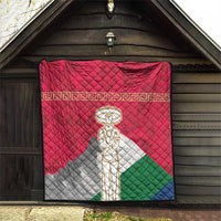 Italy Abruzzo Quilt Emblem With Flag Style - Wonder Print Shop