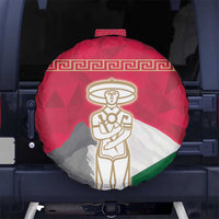 Italy Abruzzo Spare Tire Cover Emblem With Flag Style - Wonder Print Shop