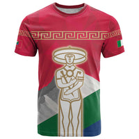 Italy Abruzzo T Shirt Emblem With Flag Style LT19