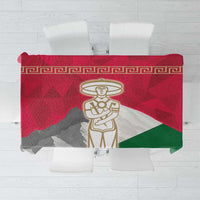 Italy Abruzzo Tablecloth Emblem With Flag Style - Wonder Print Shop