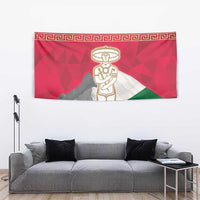 Italy Abruzzo Tapestry Emblem With Flag Style - Wonder Print Shop