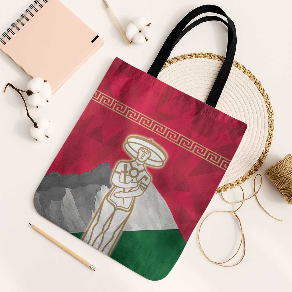 Italy Abruzzo Tote Bag Emblem With Flag Style - Wonder Print Shop