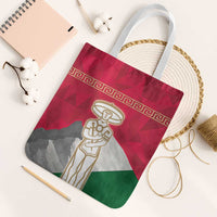 Italy Abruzzo Tote Bag Emblem With Flag Style - Wonder Print Shop