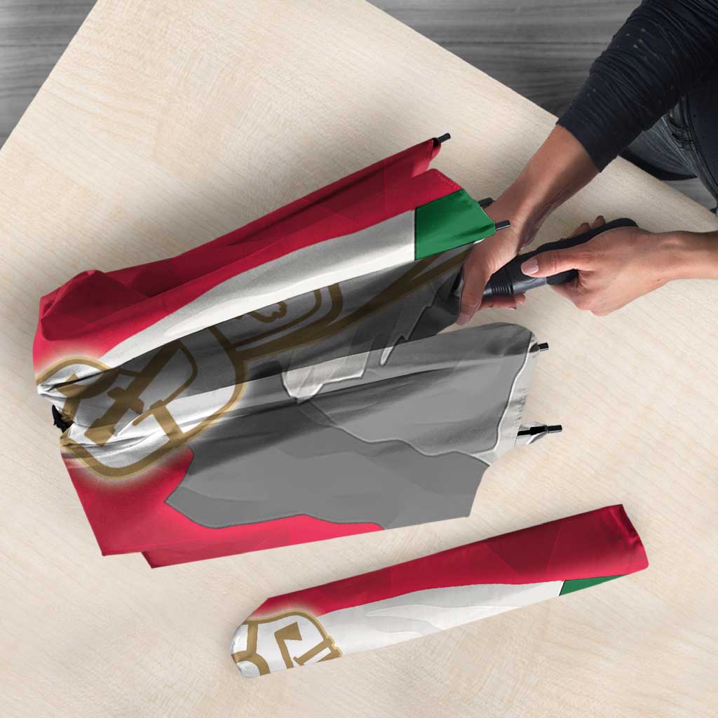 Italy Abruzzo Umbrella Emblem With Flag Style - Wonder Print Shop