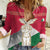Italy Abruzzo Women Casual Shirt Emblem With Flag Style LT19