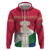 Italy Abruzzo Zip Hoodie Emblem With Flag Style LT19